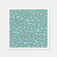 Platypuses Swimming
