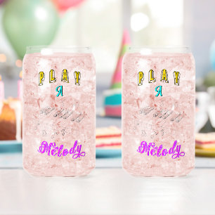 Play A Melody Can Glass