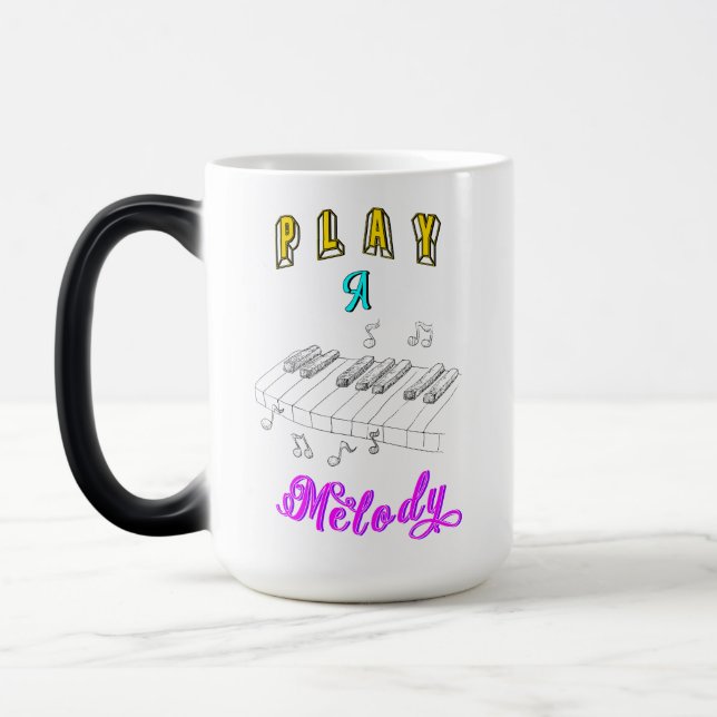 Play A Melody Magic Mug (Left)