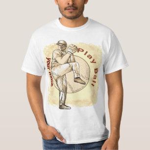 Play Baseball Pitcher T-Shirt
