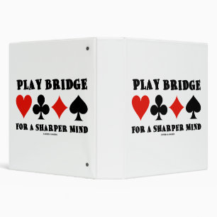Play Bridge For A Sharper Mind Four Card Suits Binder