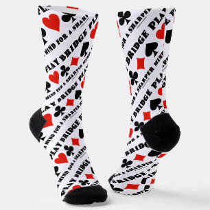 Play Bridge For A Sharper Mind Four Card Suits Socks
