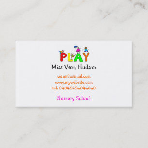 Play, Business Card