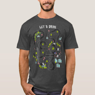 Play Cars on Daddys Back Gift for Dad Massage T-Shirt