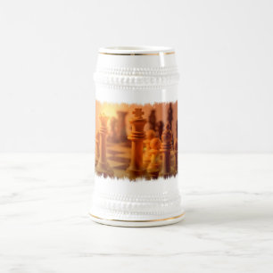 Play Chess Beer Stein