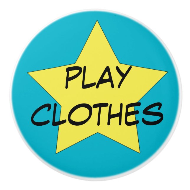 Play clothes organization super hero knobs (Front)