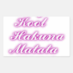 Play Cool Hakuna Matata .png Sticker