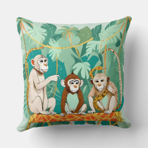Play Date Throw Pillow