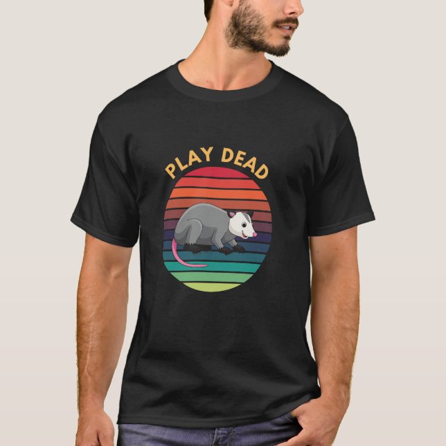 Play Dead Opossum T-Shirt (Front)