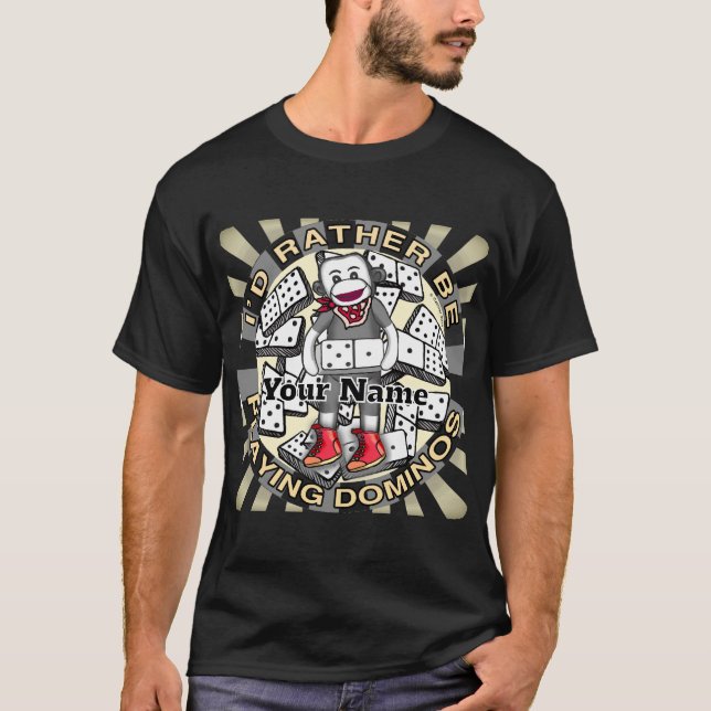 Play Dominos   T-Shirt (Front)