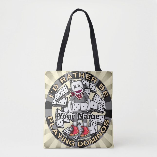 Play Dominos  Tote Bag (Front)