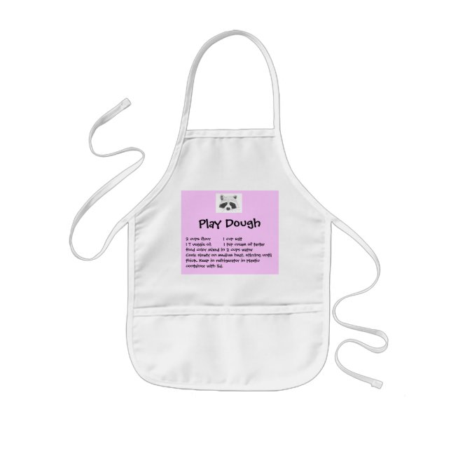Play Dough Recipe Apron (Front)