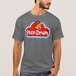 Play Drums PlayDoh style design T-Shirt