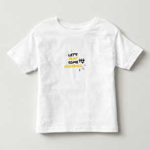 play foosball toddler t-shirt
