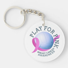 Play For Pink Breast Cancer Awareness | Keychain