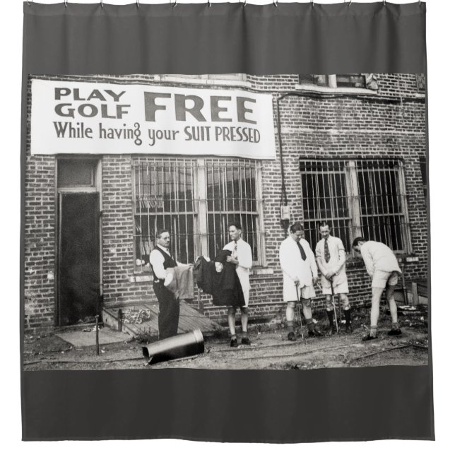 Play Golf Free (While Having Your Suit Pressed) (Front)