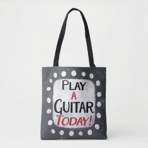 Play Guitar Today Tote Bag