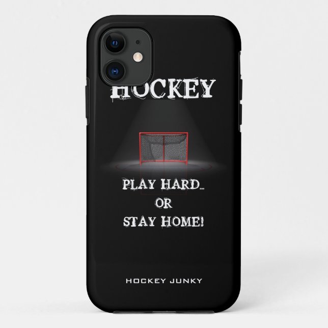 PLAY HARD OR STAY HOME! Case-Mate iPhone CASE (Back)