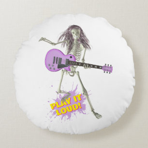 Play It Loud! Round Pillow