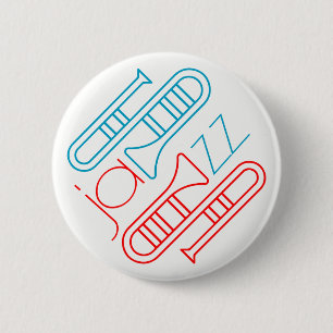 Play jazz 2 inch round button