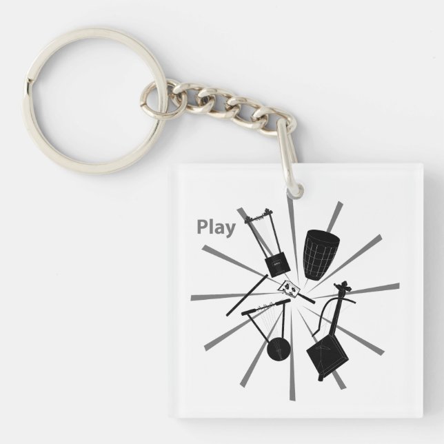 Play Keychain (Front)