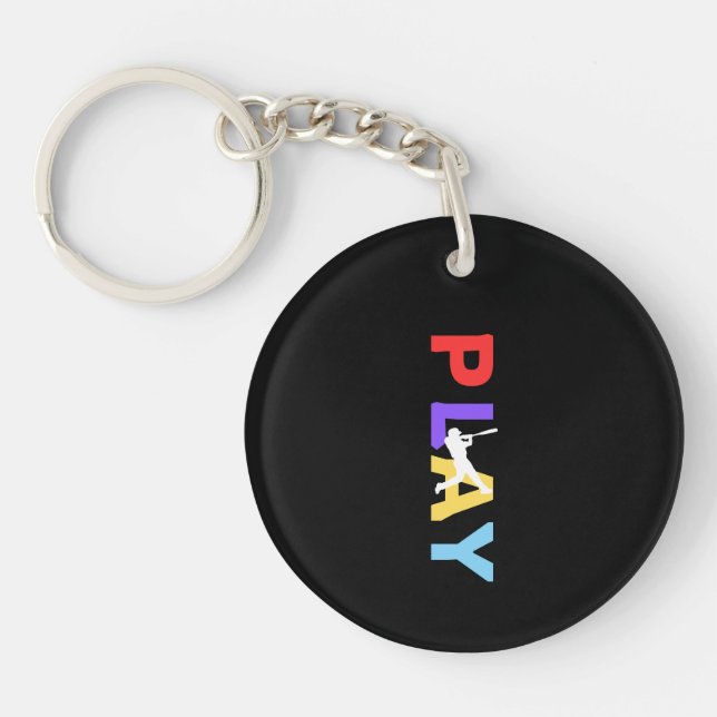 Play Keychain (Front)