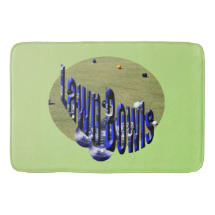 Play Lawn Bowls, Memory Foam Bathmat