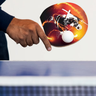 Play Like A Ninja Warrior Ping Pong Paddle
