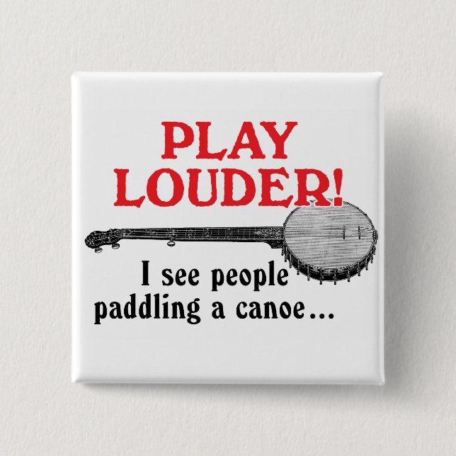 Play Louder Button (Front)
