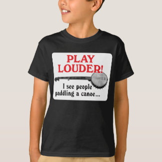 Play Louder Kid's dark short sleeve T-Shirt