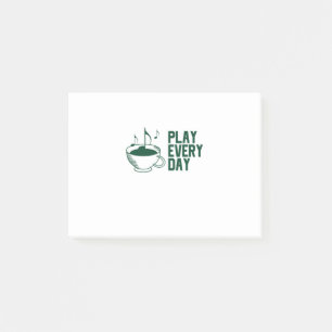 Play Music Everyday Post-it Notes