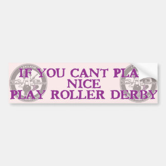 play nice bumper sticker