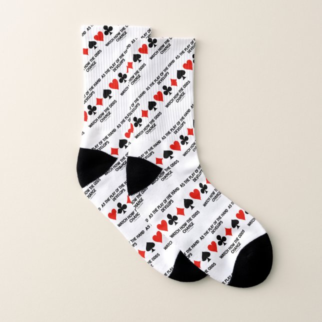 Play Of The Hand Develops Watch How Odds Change Socks (Pair)
