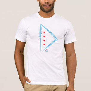 Play On Chicago (grunge) T-Shirt