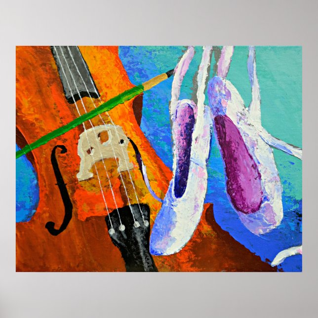 "Play Paint Pointe" Poster by panoplei (Front)