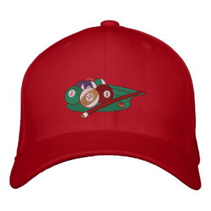 Play Pool Embroidered Hat