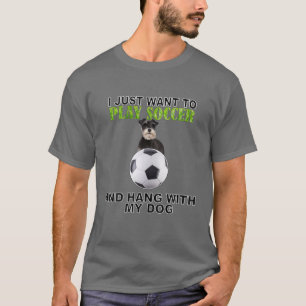 Play Soccer Hang W Dog Miniature Schnauzer 2 T-Shirt