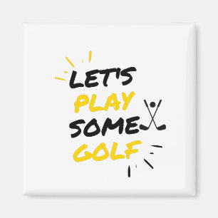 play some golf magnet