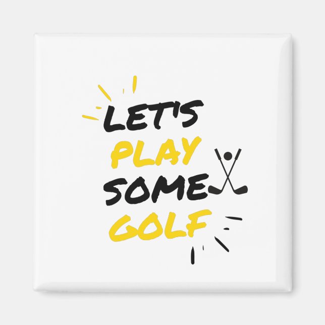 play some golf magnet (Front)