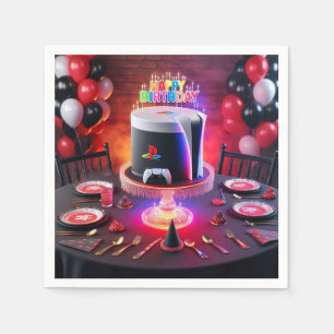 Play Station 5 Party Napkins