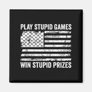 Play Stud Games Win Stud Prizes - Sarcastic Usa Fl Magnet