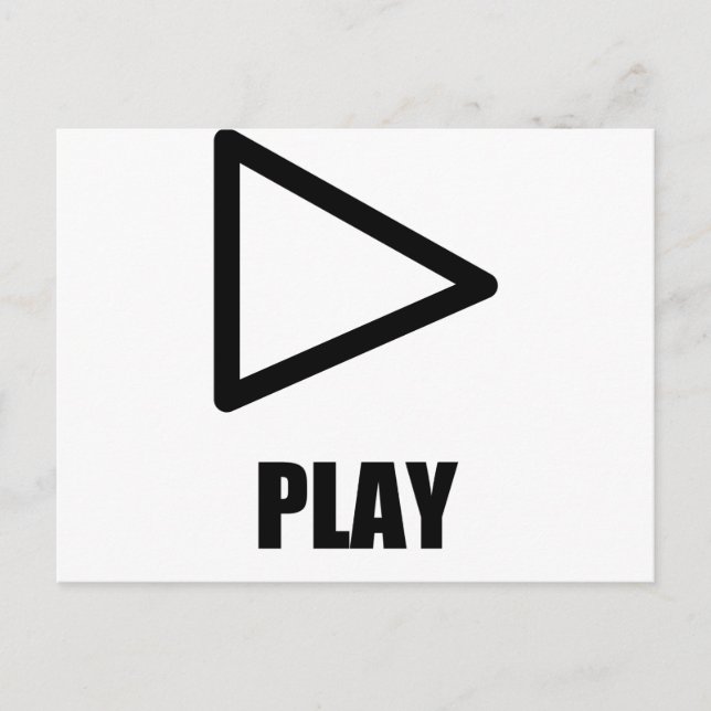 Play Symbol Postcard (Front)