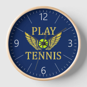 Play tennis clock
