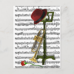 Play that Jazz Postcard