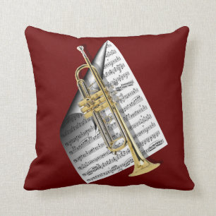Play that Jazz... Throw Pillow