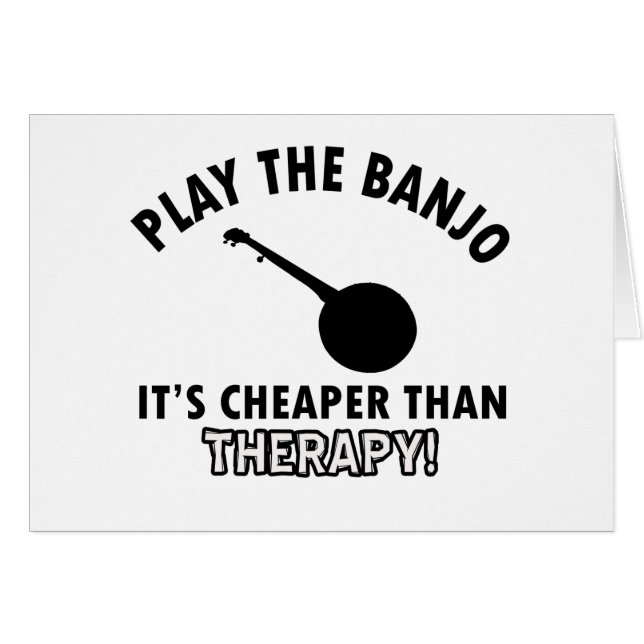 Play the Banjo (Front Horizontal)