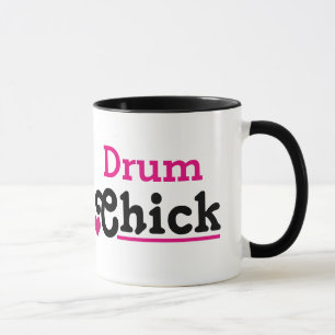 Play the drums Chick Mug