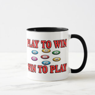 Play To Win - Win To Play - Keno Mug