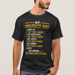 Play Video Games All Night T-Shirt