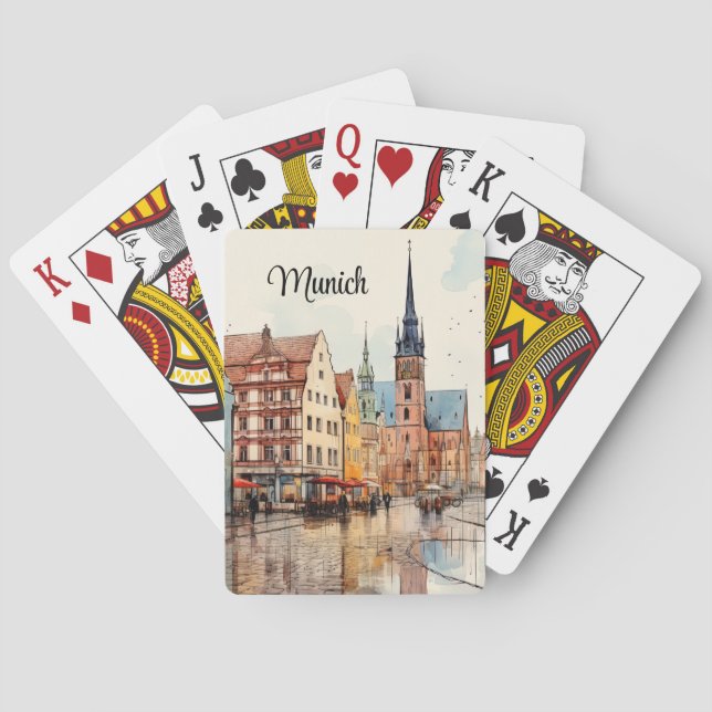 Play with a Touch of Bavarian Art Playing Cards (Back)